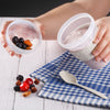 Take & Go Yogurt Cups, Colorful Set of 4 - CRYSTALIA GLASS